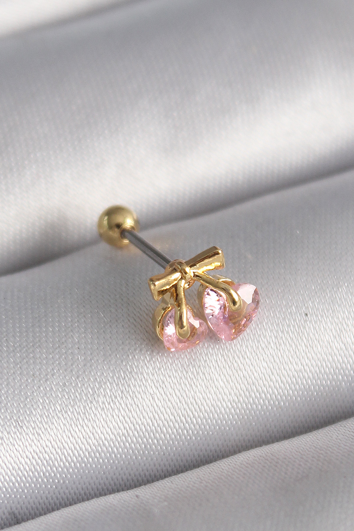 Erb%20316L%20Çelik%20Gold%20Renk%20Pembe%20Zirkon%20Taşlı%20Kalp%20Tragus%20Piercing